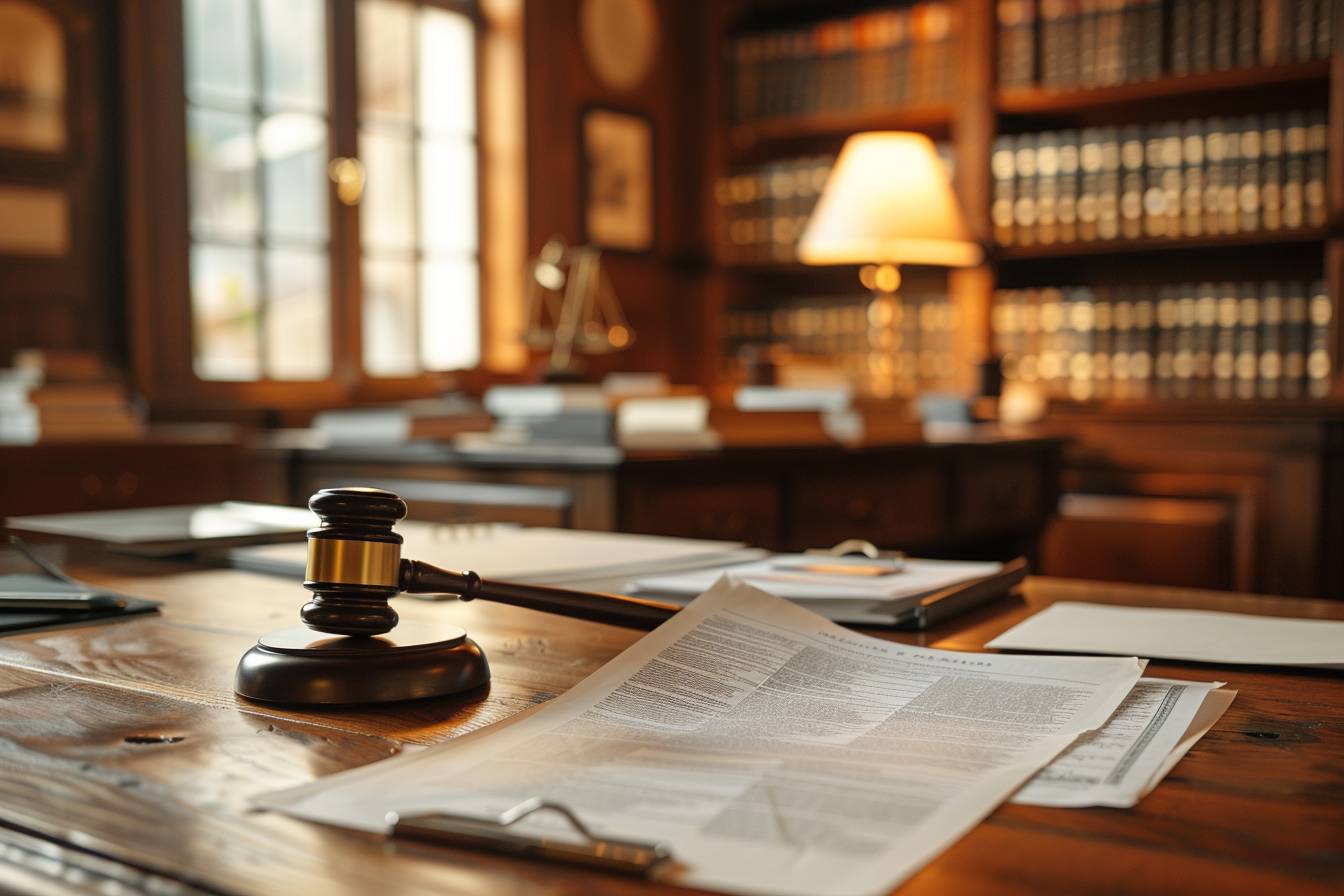 Huissier de justice lors d'une intervention légale  
Démarches pour solliciter un huissier de justice